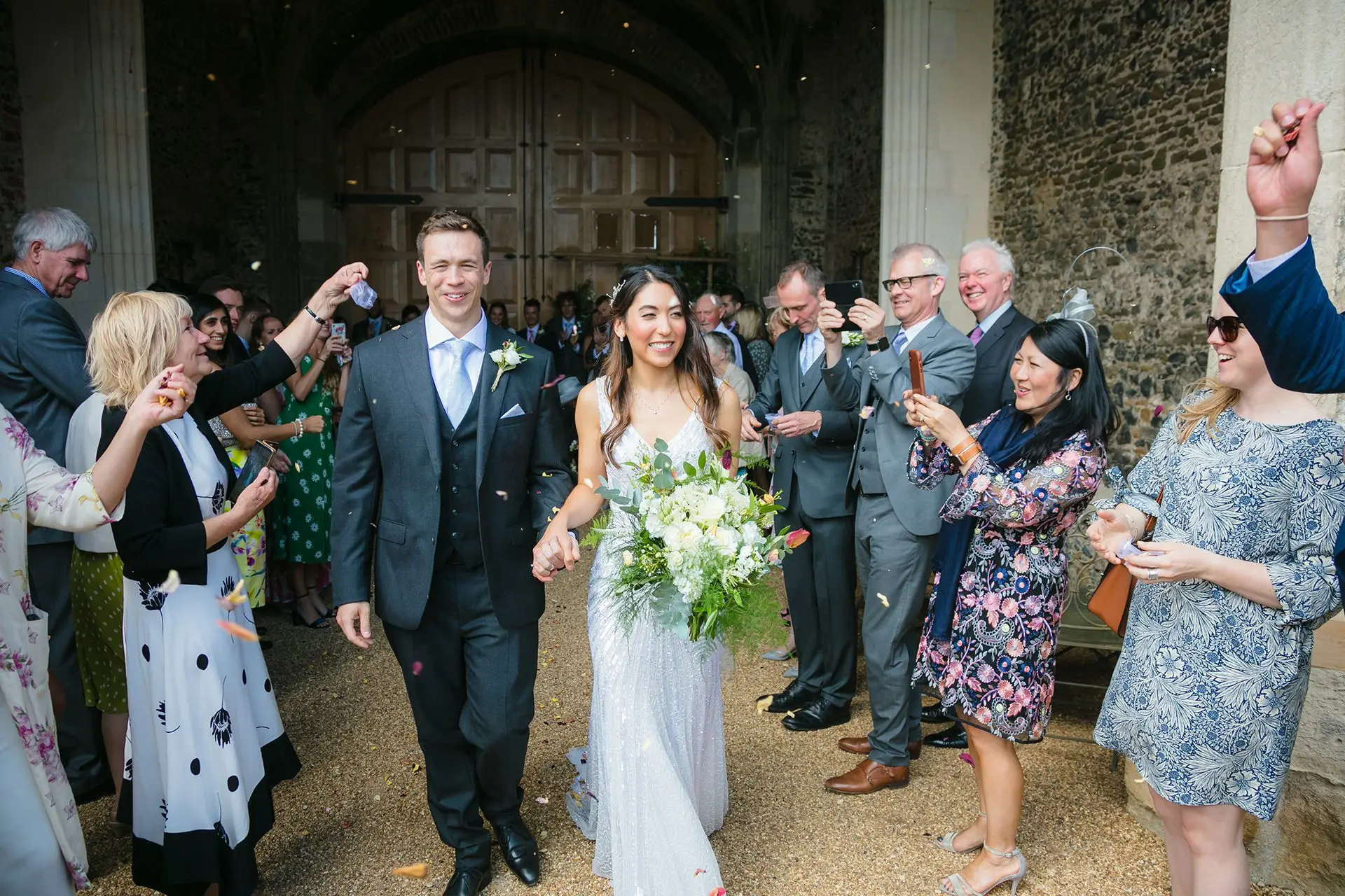 Georgie and Rob Wedding Day | Pentney Abbey