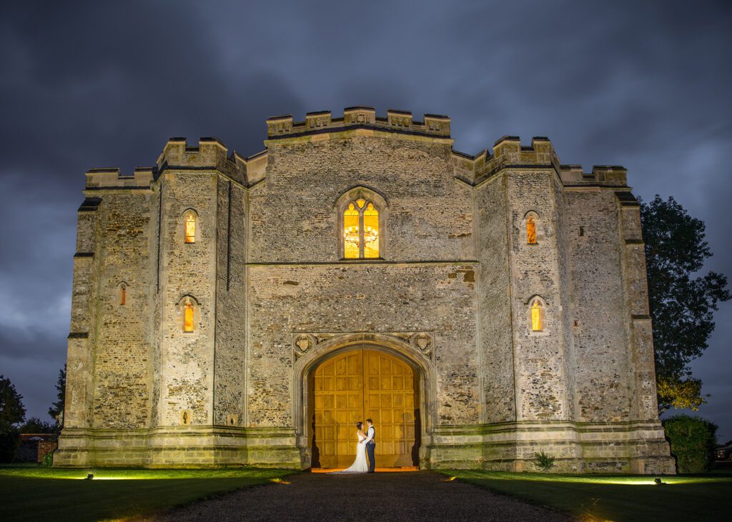Newly Married Gatehouse Evening Photoshoot | Pentney Abbey