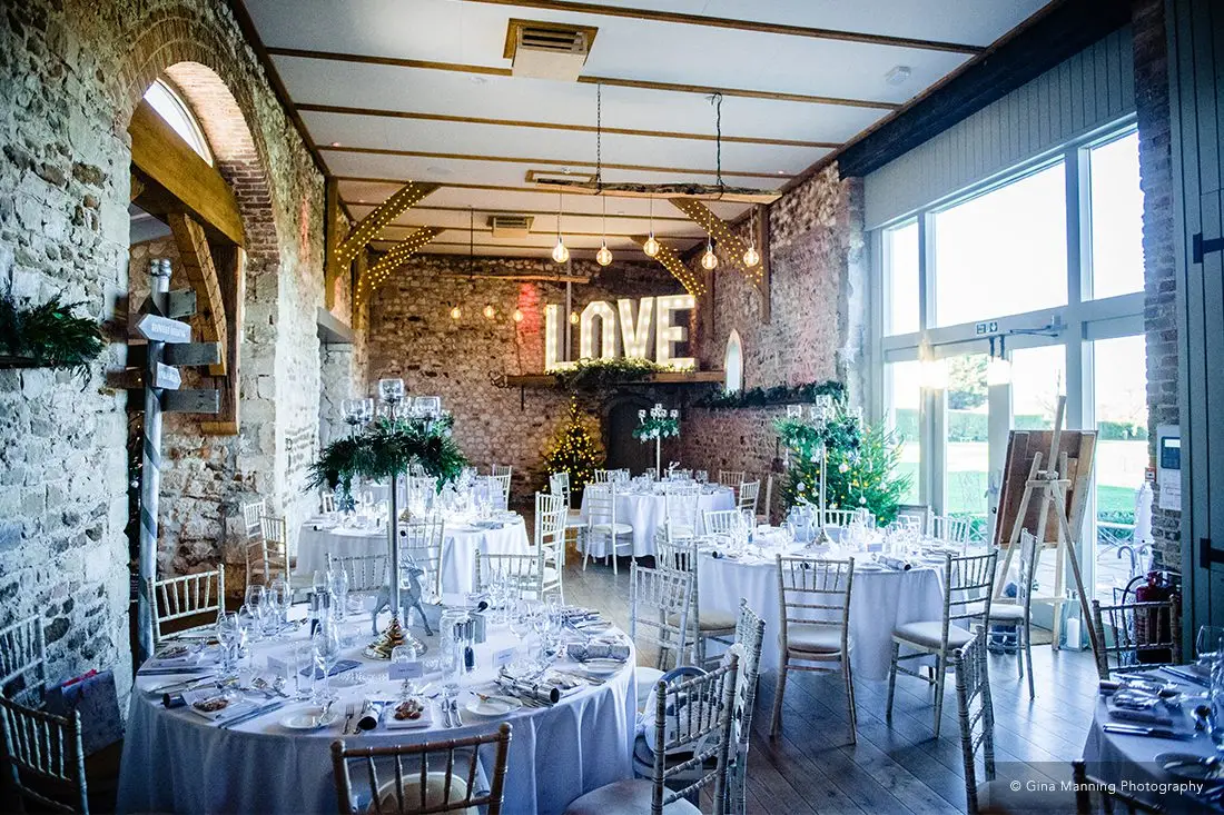 Reception Dine Decor | Pentney Abbey