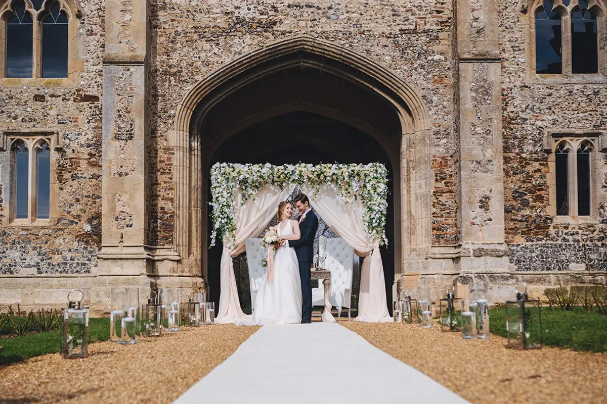 Gatehouse Wedding Photoshoot | Pentney Abbey