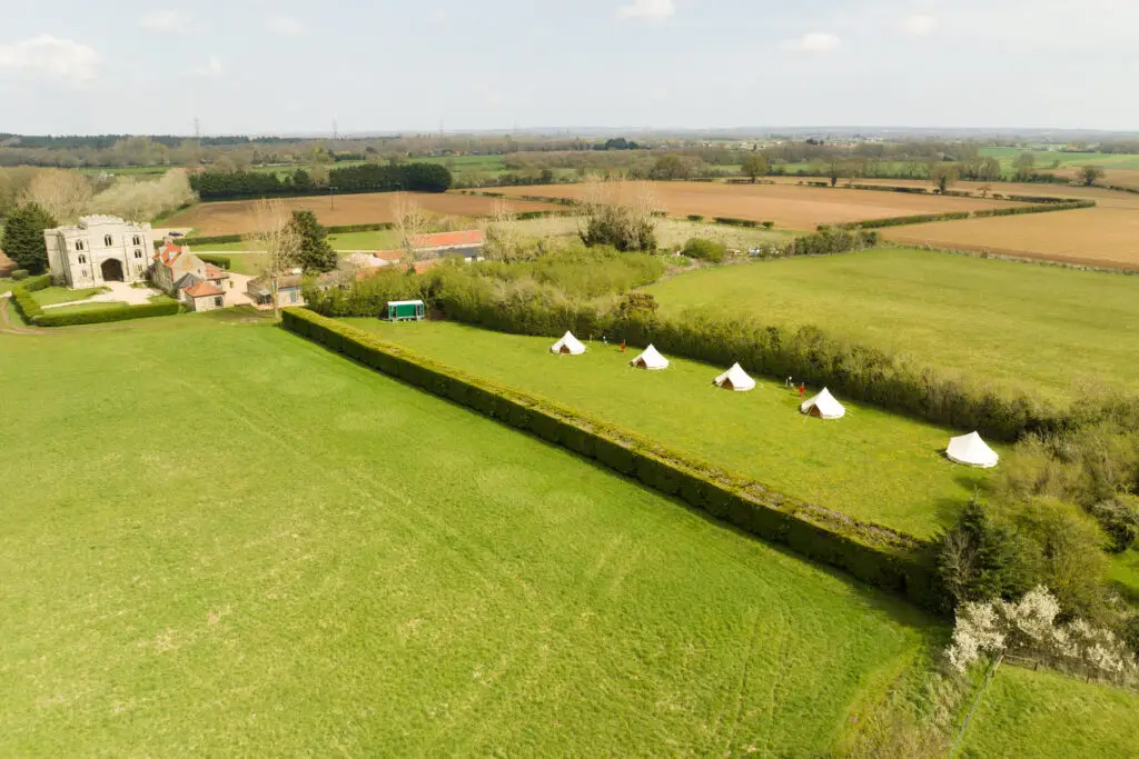 Bell Tent Private Field | Pentney Abbey